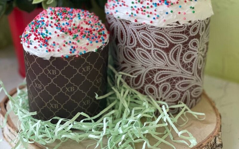 Кулич Традиционный с изюмом 350 гр