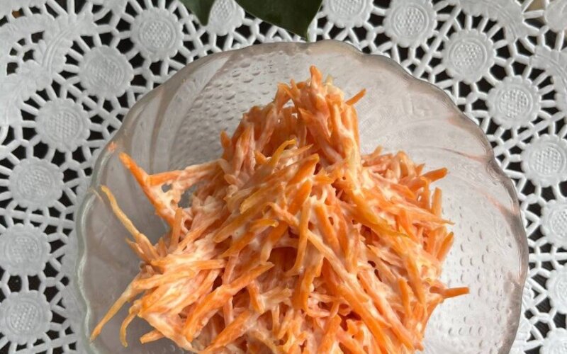 Морковь с чесноком