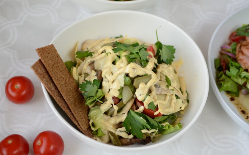 Лоренцо с итальянским домашним майонезом