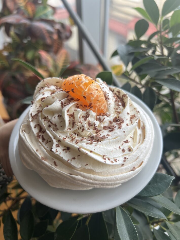 Безе Павлова С Мандарином