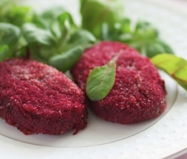 Котлета свекольная постная