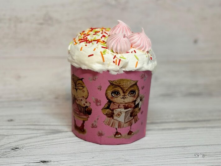 Творожный с цукатами