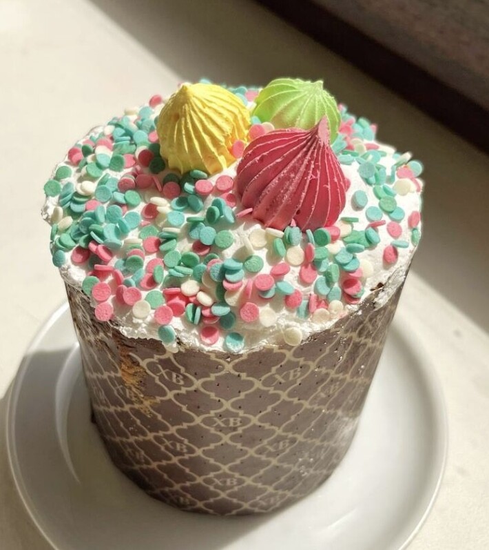 Кулич творожный
