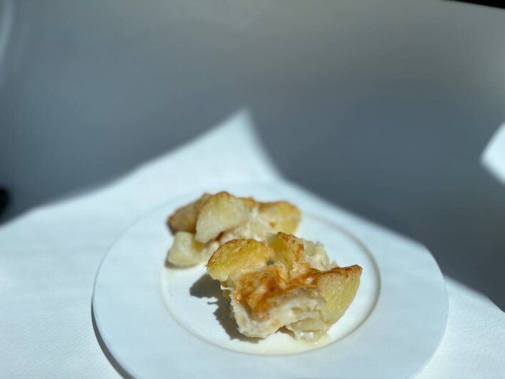 Картофель в сливках