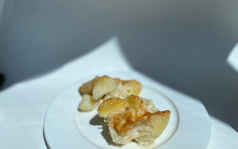 Картофель в сливках