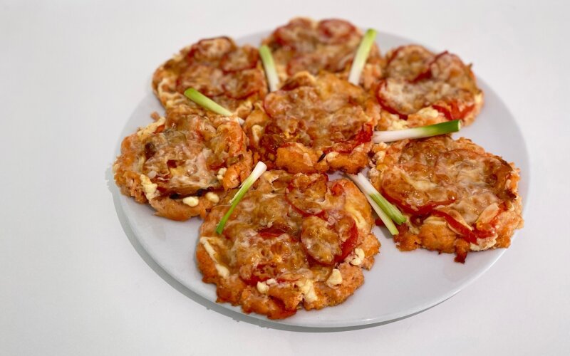 Медальон из семги