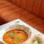 Том Ям с креветками и курицей
