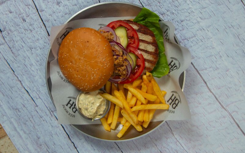 Бургер куриный