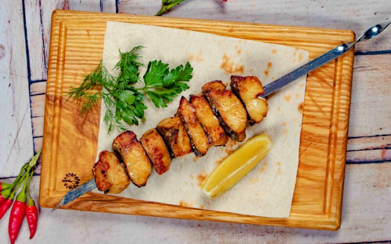 Шашлык из сома