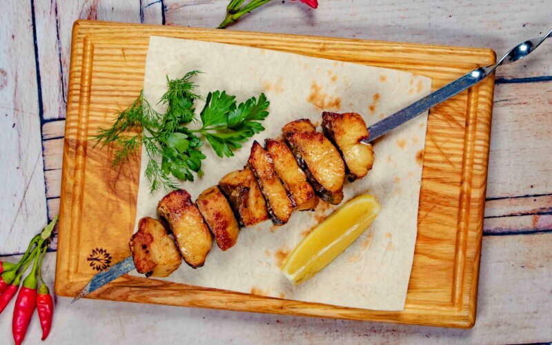 Шашлык из сома