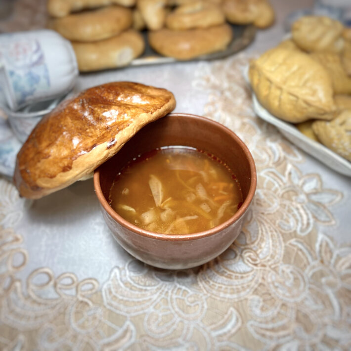 Щи в Горшочке