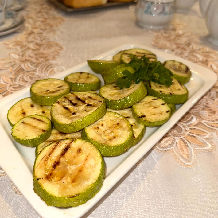 Кабачки на гриле