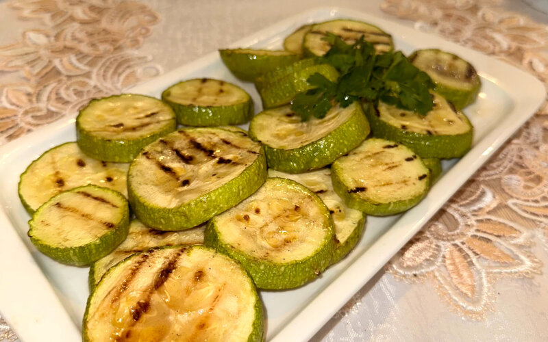 Кабачки на гриле