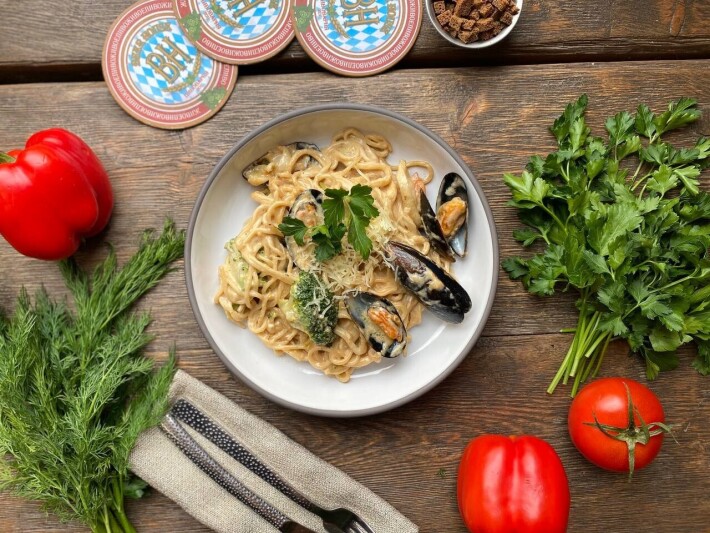 Паста с морепродуктами