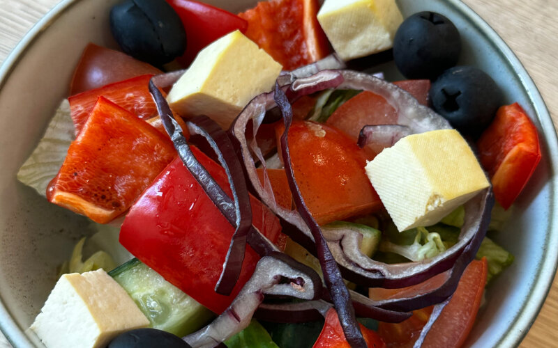 Греческий с сыром тофу