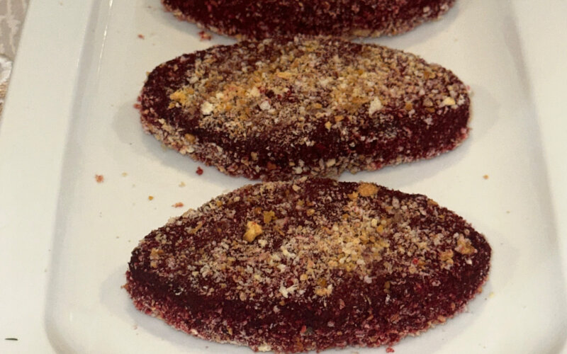 Котлета свекольная