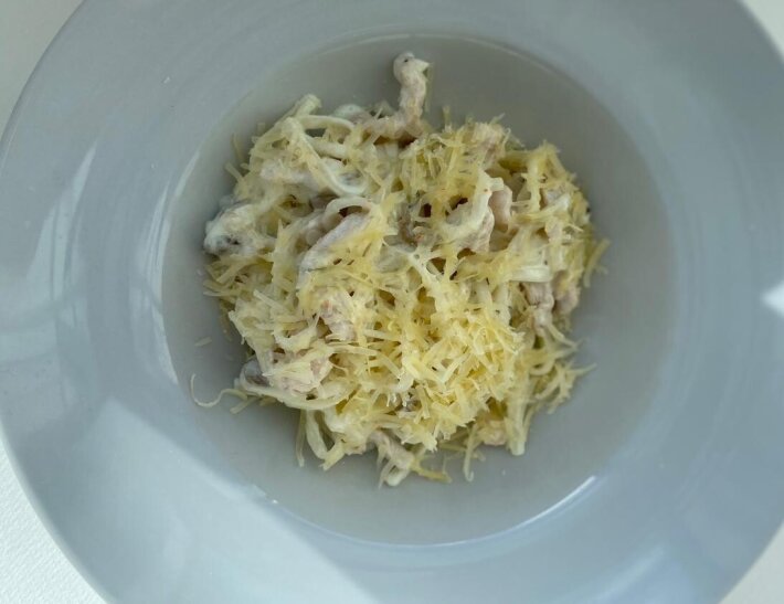 Паста с куриной грудкой