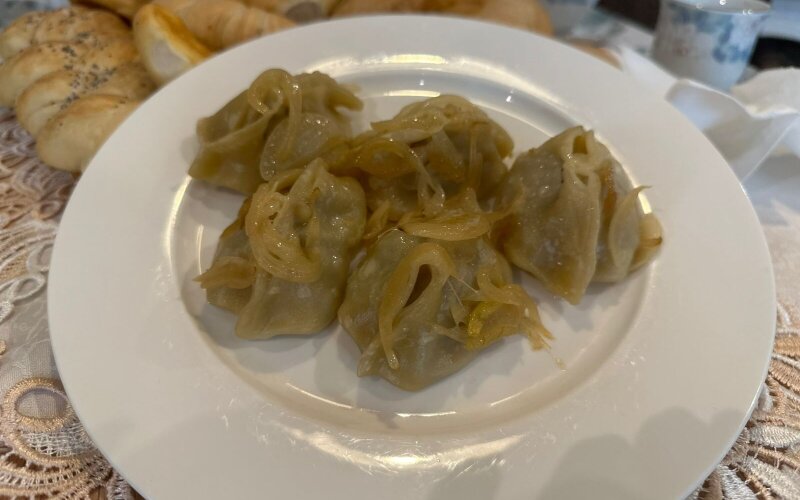 Манты с говядиной