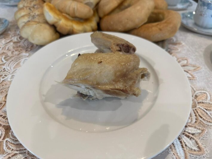Курочка на пару