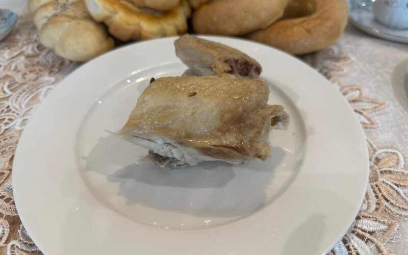 Курочка на пару