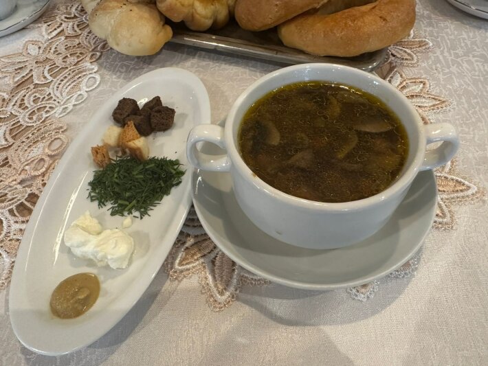 Грибной постный