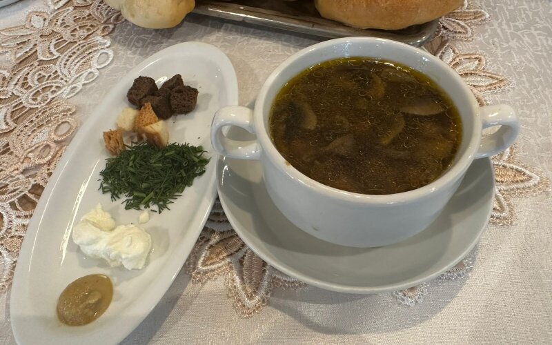 Грибной постный