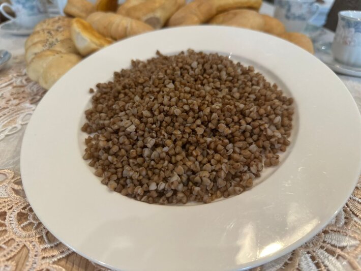 Гречка отварная
