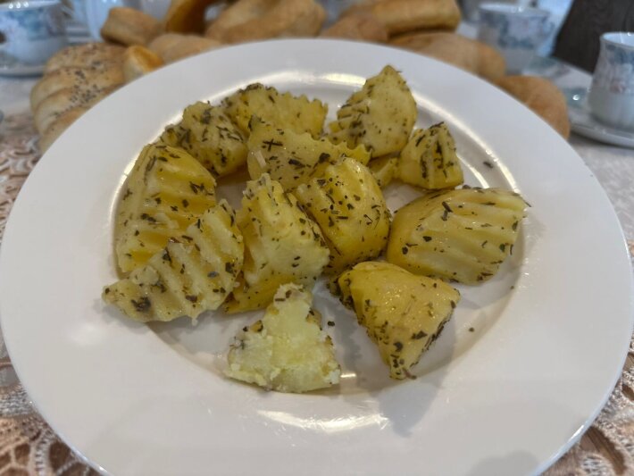 Картофель с прованскими травами