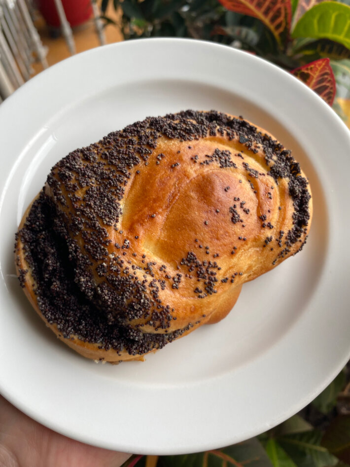 Улитка с маком