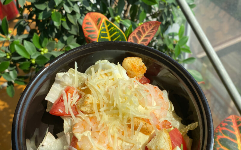 Цезарь с креветками