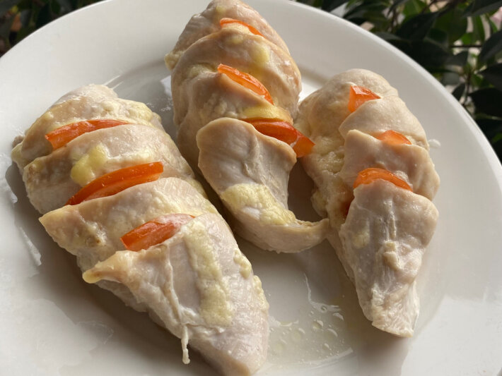 Куриная Грудка с моцареллой