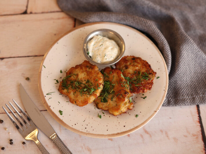 Оладья куриные