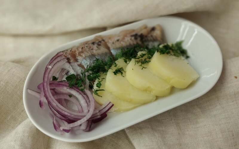 Селёдочка с картофелем