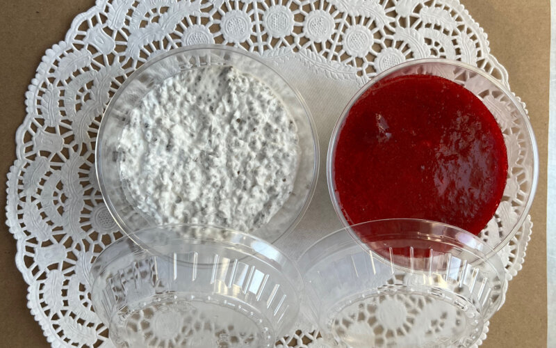 Десерт "Чиа с клубникой"