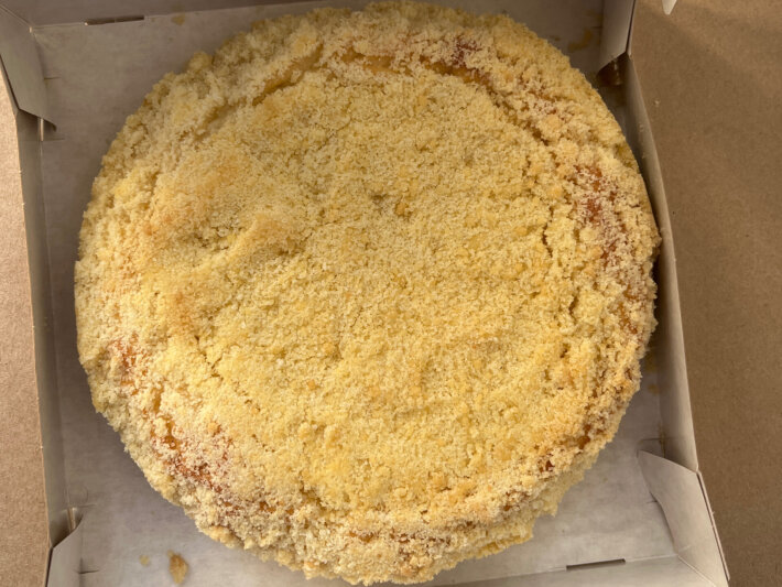 Пирог лимон-орех