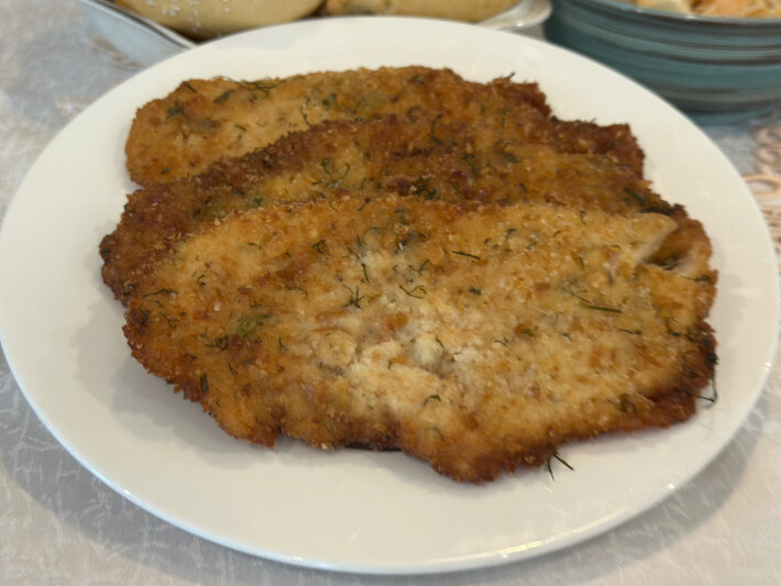 Шницель из курицы