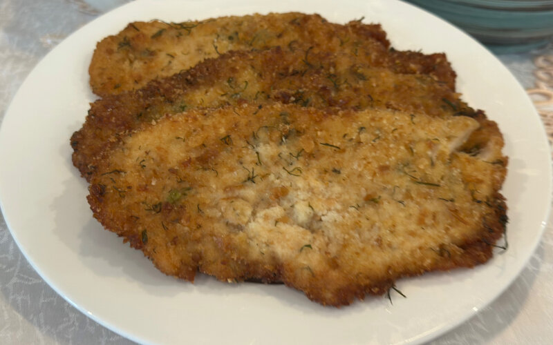 Шницель из курицы