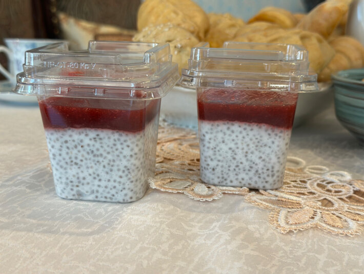 Десерт с семенами ЧИА