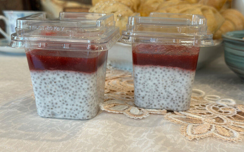 Десерт с семенами ЧИА