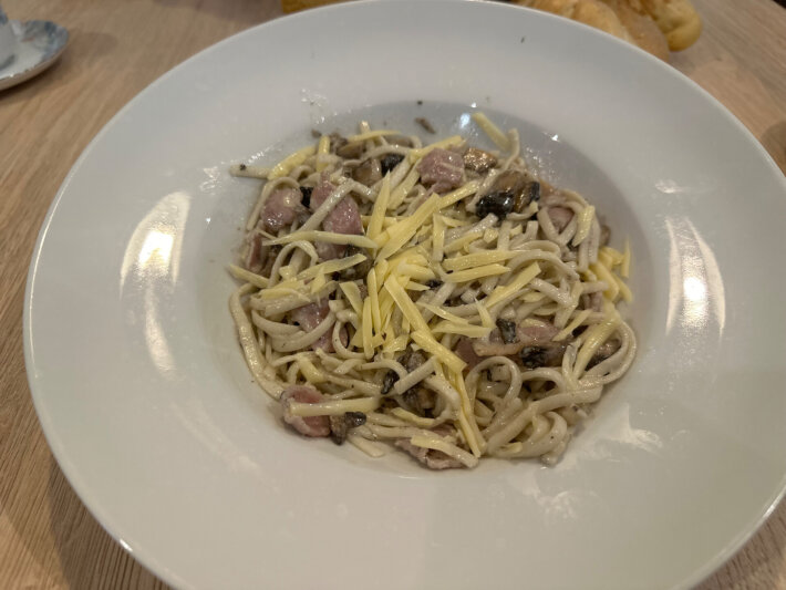 Паста карбонара