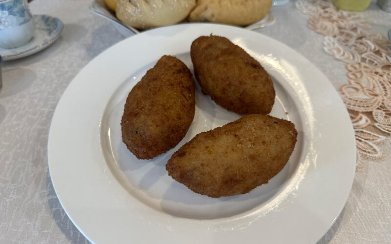 Зраза куриная с грибами