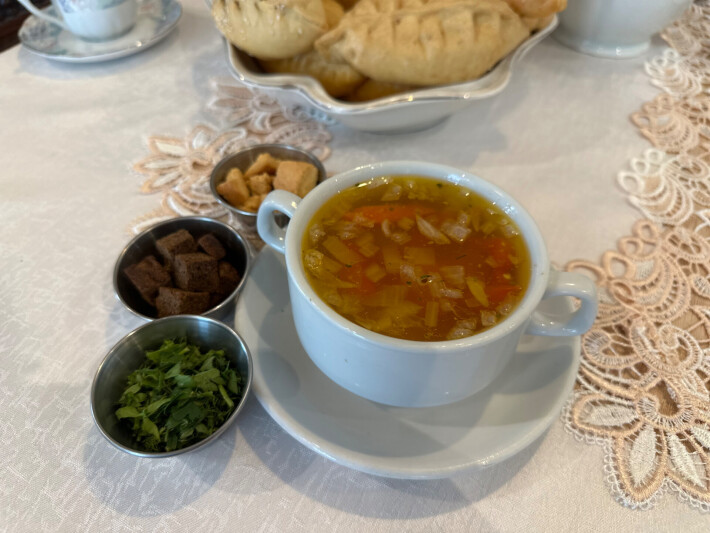 Суп лапша по-деревенски