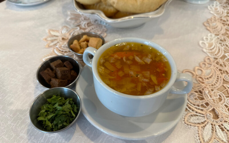 Суп лапша по-деревенски