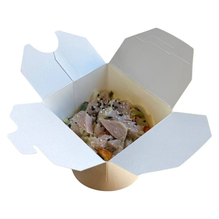 Wok с тунцом