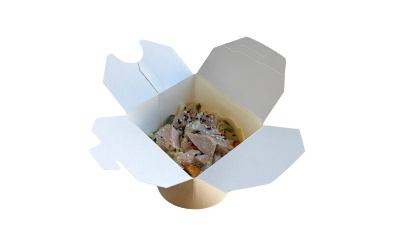 Wok с тунцом