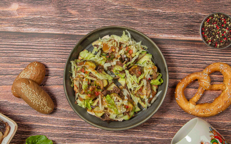 Греческая Пита с брискетом