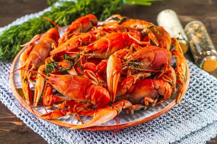 Раки отварные