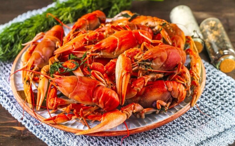 Раки отварные