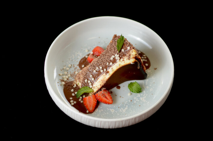 Сан Себастьян с шоколадом