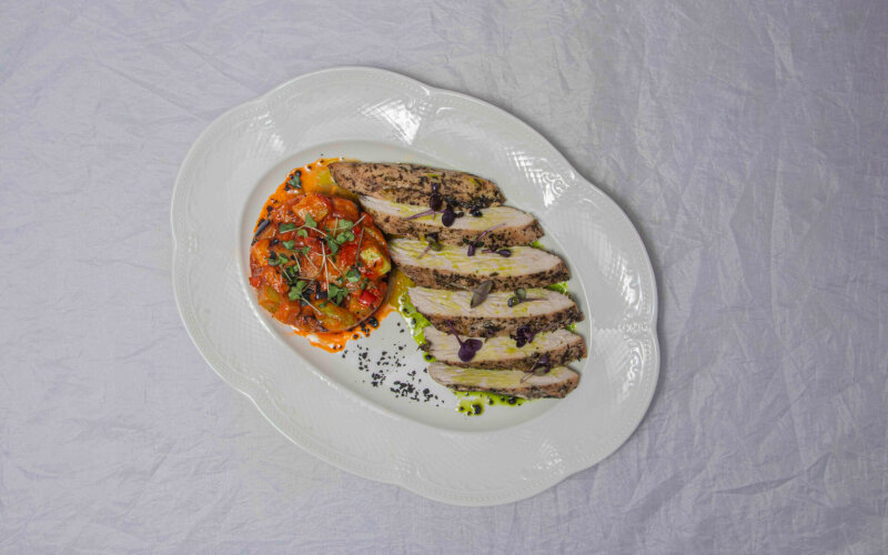 Рататуй с филе индейки